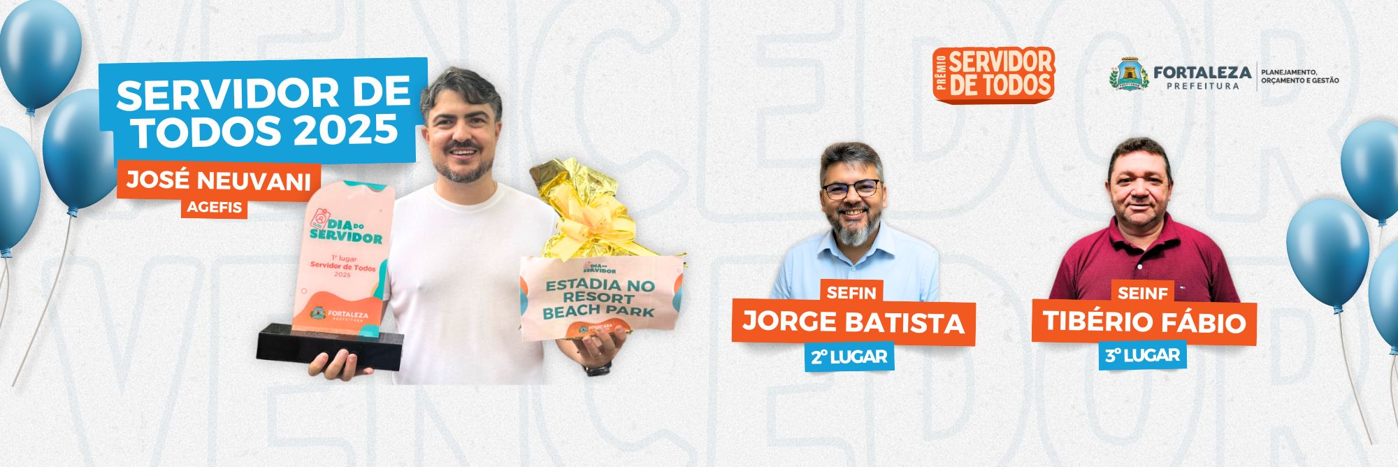 Parabéns aos vencedores!