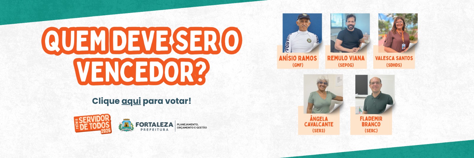 Vote aqui para o Servidor de Todos de 2026