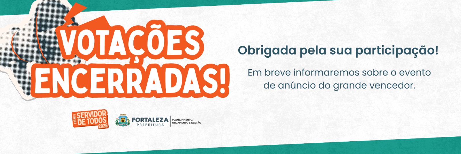Em breve mais informações sobre o Servidor de Todos 2026!