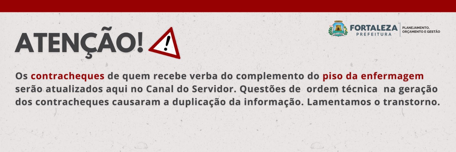Contracheque piso enfermagem