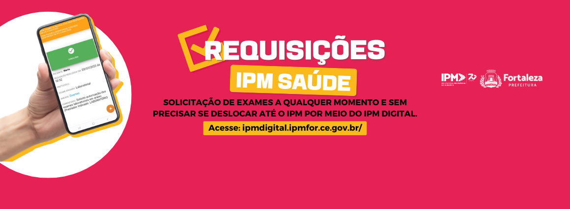 Servidor, você pode solicitar autorização de exames no IPM Digital