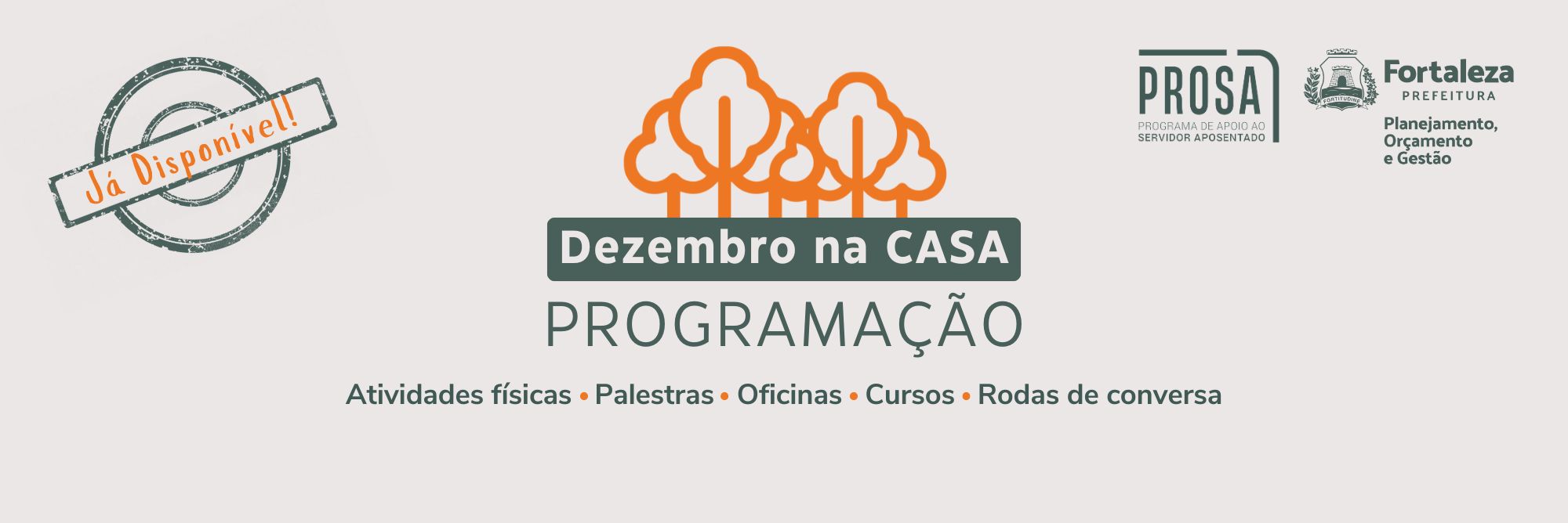 Confira programação completa!