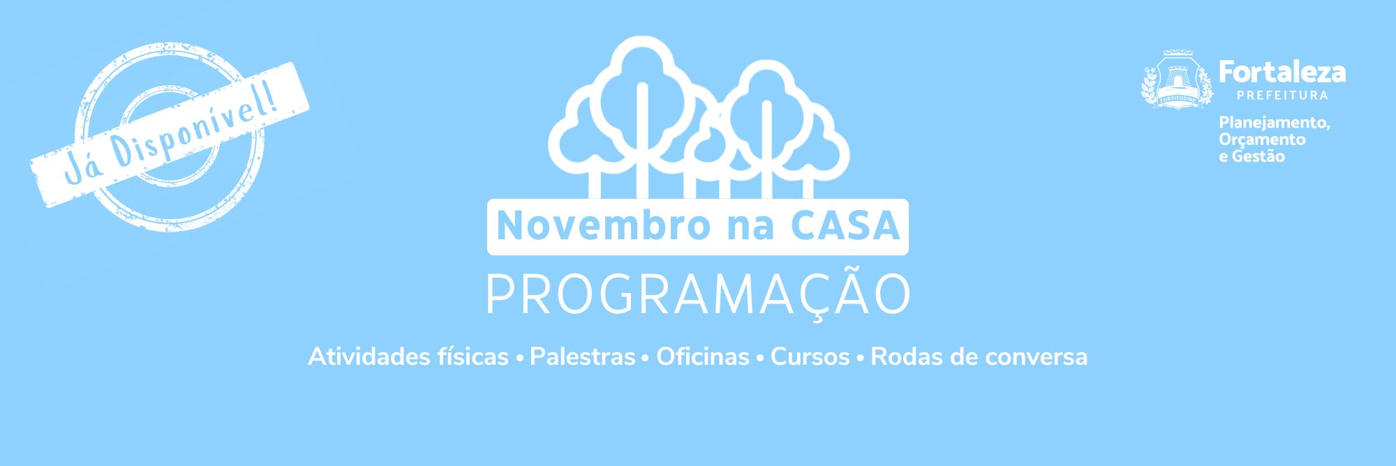 Confira a programação completa!