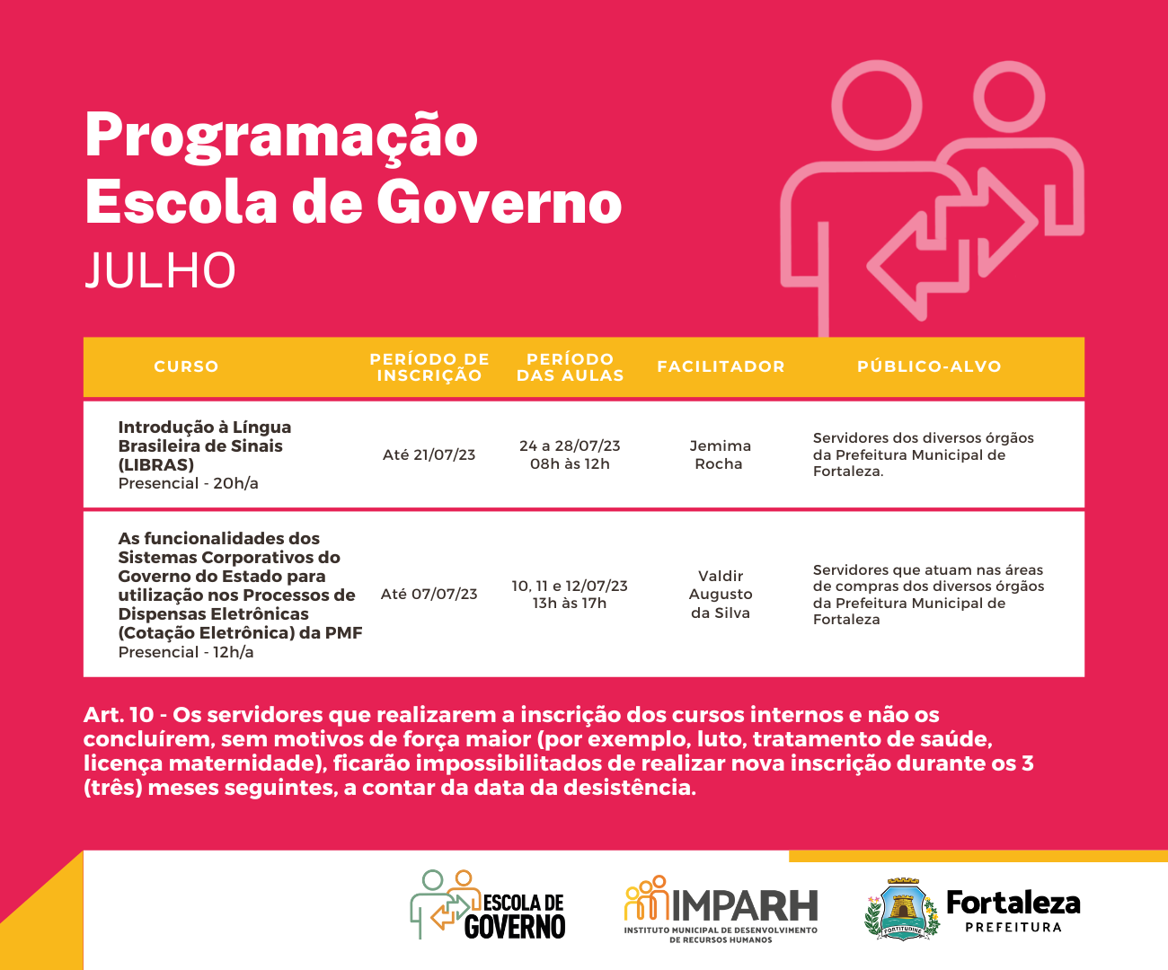 calendario julho