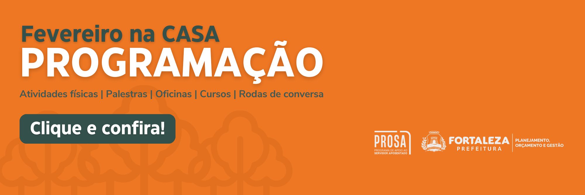 Confira a programação completa!
