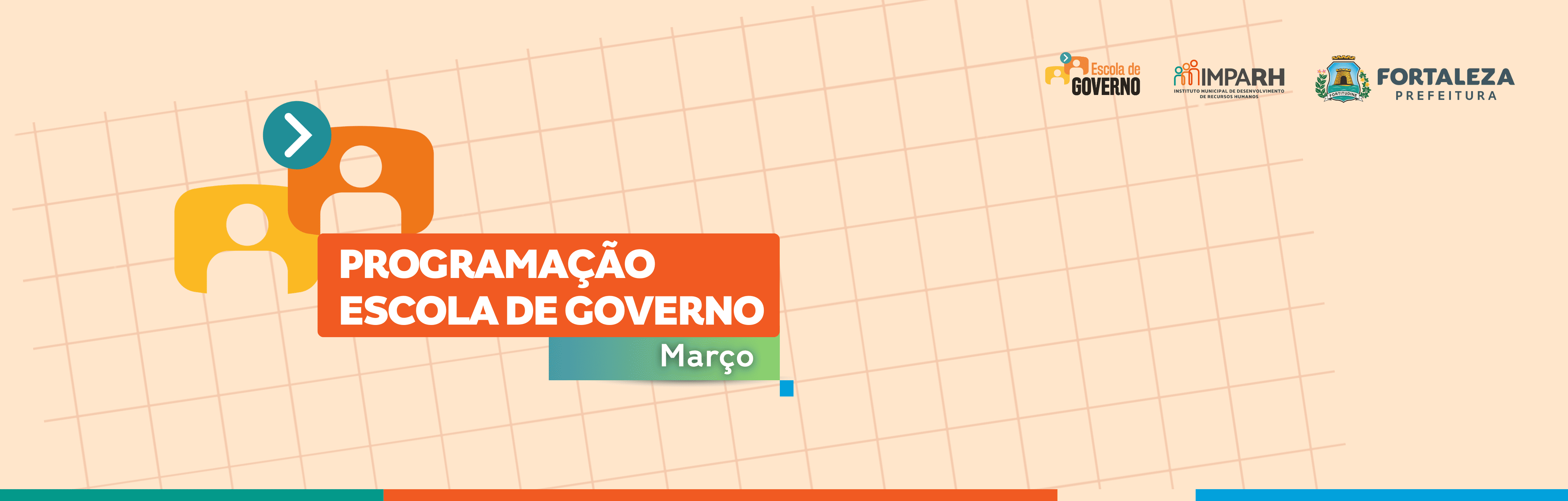 Confira a programação de Março e se inscreva. É gratuito!