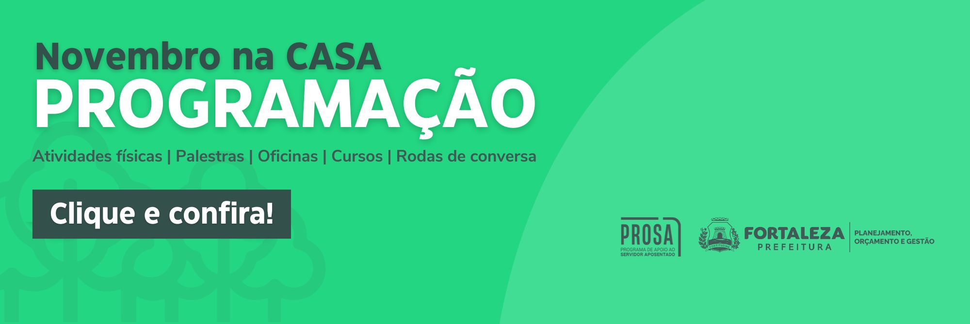 Acompanhe a programação!